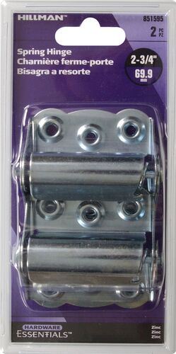 Hardware Essentials Zinc Adjustable Screen Door Spring Hinge