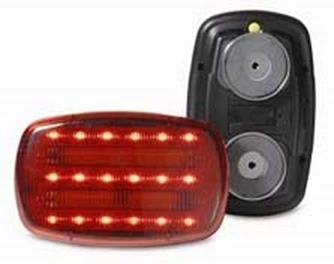 LED 2 Function Safety Flashers With Heavy Duty Magnets
