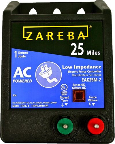 25 Mile AC Powered Low Impedance Charger