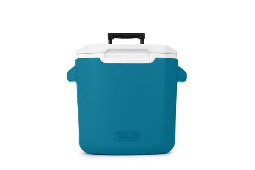 28-Quart Chiller Cooler with Wheels in Deep Ocean