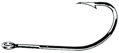 Eagle Claw Bronze Plain Shank Hook - 6