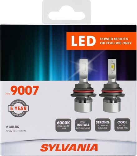 9007 LED Fog & Powersports Bulb - 2 Pack