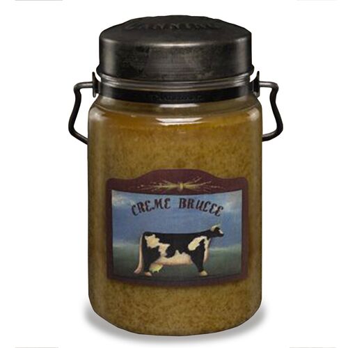 26 Oz Creme Brulee Candle Jar