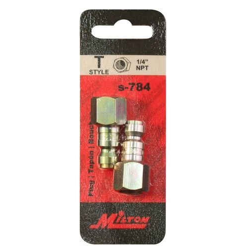 1/4" Female T-Style Plug