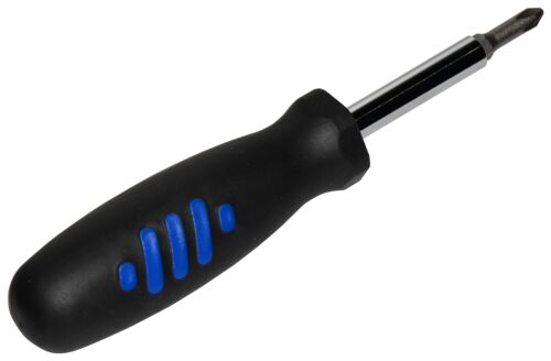 Black 6-in-1 Multi-Bit Screwdriver