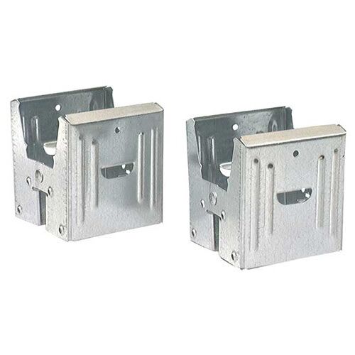 Galvanized Steel Heavy Duty Sawhorse Bracket - 2-Pack