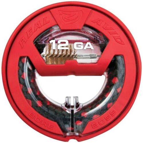 12 Gauge Single Pass Pull Through Bore Cleaner 32" Cable 10" Mop with Storage Handle