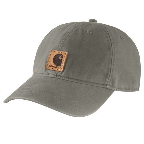 Leather Logo Duck Cap