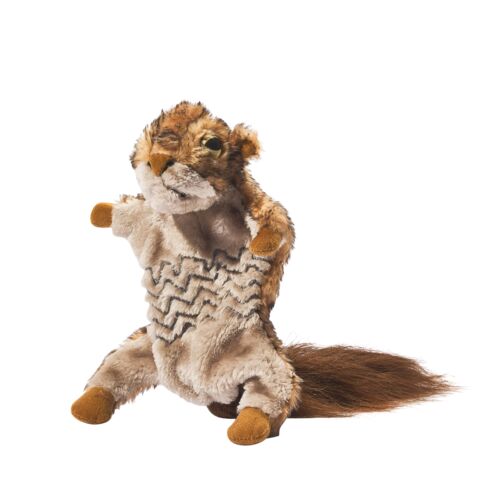 Roadkill Squirrel With Ball Squeaky Dog Toy