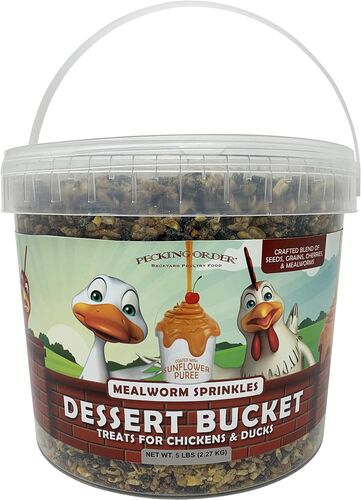Dessert Bucket Treats for Chickens & Ducks - 5 Lb
