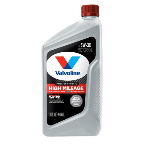 5W-30 Full Synthetic High Mileage with Maxlife Techonology Motor Oil - 1 Quart