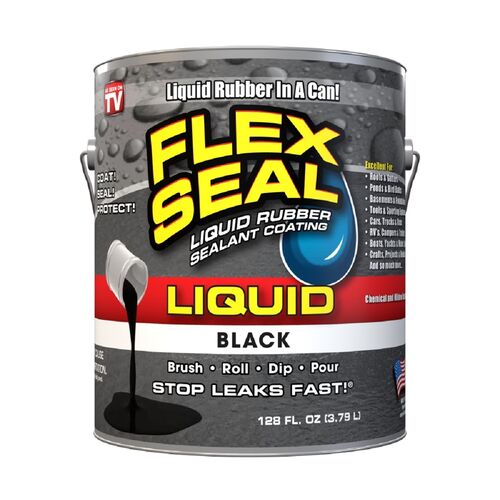 Liquid Flex Seal in Black - 1 Gallon