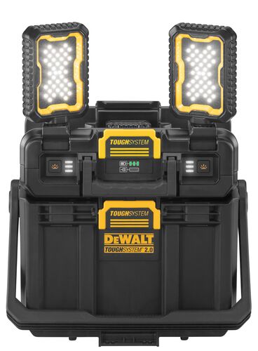 ToughSystem 2.0 Adjustable Work Light with Storage