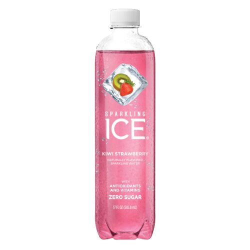 Kiwi Strawberry Flavored Sparkling Water 17 fl Oz Single Bottle