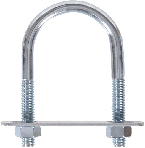 Zinc Round Saddle U-Bolt