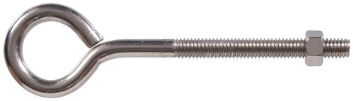 Stainless Steel Eye Bolt with Hex Nut